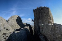 Rápel de la cima