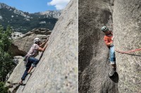 El Pájaro, Pajaro, Pedriza, escalada, clownclimbing, placa, fisuras, granito, parque nacional, sur del pájaro, frana, oeste clásica, off widht